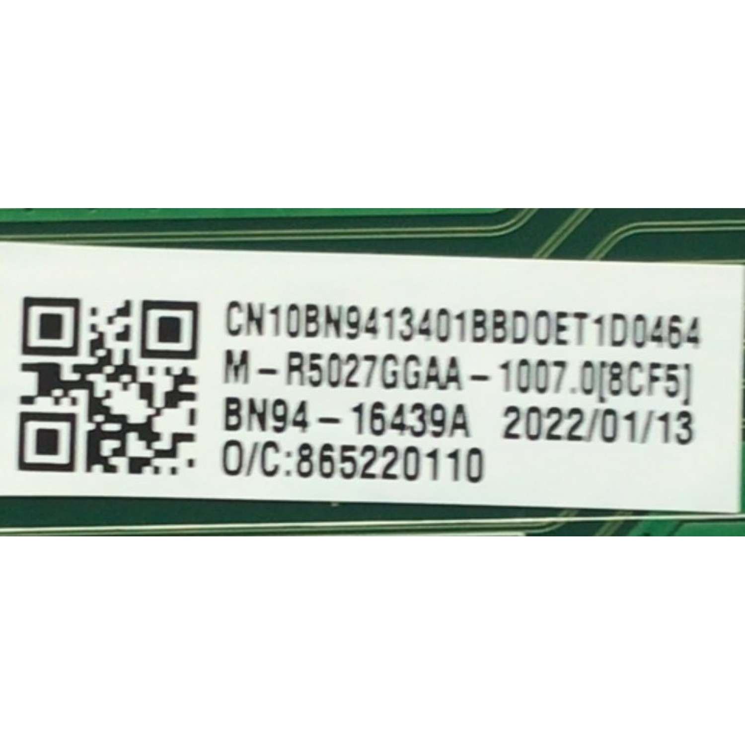MAIN PARA MONITOR SAMSUNG / NUMERO DE PARTE BN94-16439A / BN41-02719A / BN9416439A / 16439A / PANEL CY-PR270DGHV1F / DISPLAY SG2701B01-C VER.2.2 / MODELO LC27RG50FQNXZA CB94 - Imagen 2